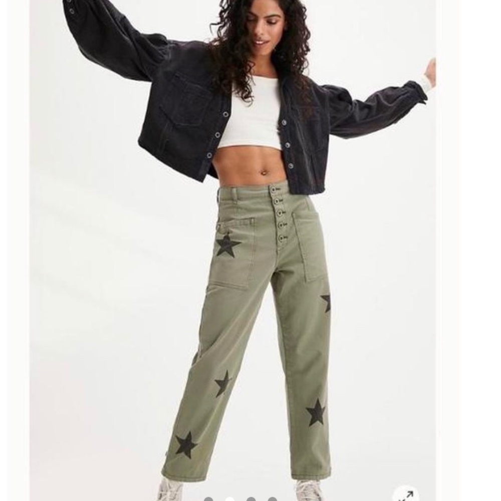 Free People, Pistola Denim Tammy High Rise Trouser Pants
